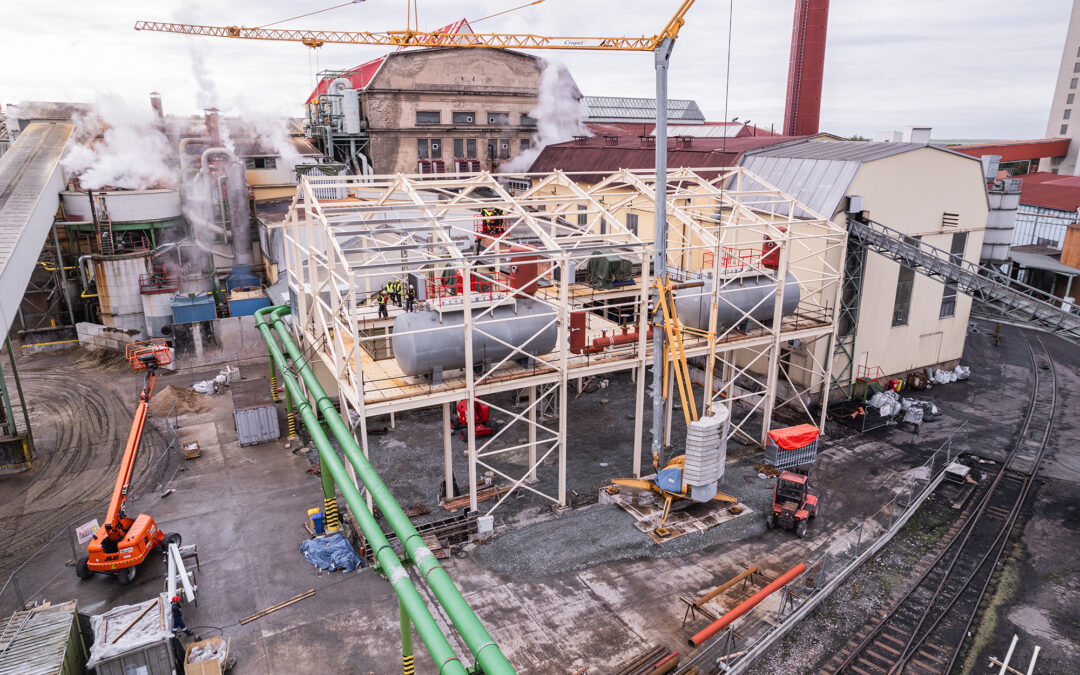 Cukrovar České Meziříčí – plynofikace kotelny